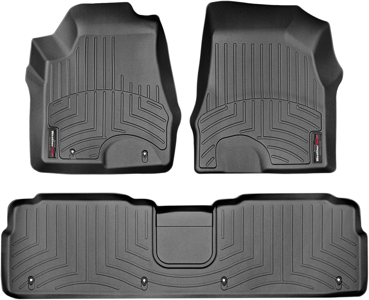 WeatherTech Custom Fit FloorLiners for Lexus RX - 1st & 2nd Row (450141-450393), Tan