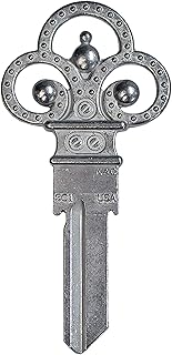 Lucky Line FORGED Key Shapes, SKELETON KEY - House Key Blank, SC1, 1 key (B303S)