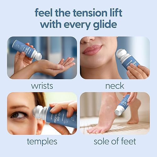 Miniatura 4 de Rollo de magnesio para adultos y niños, fácil aplicación para dolores musculares, pies, articulaciones y calambres en las piernas, ayuda a dormir y