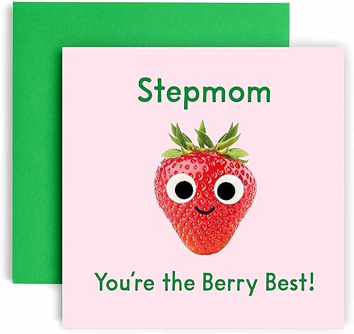 Miniatura 6 de Huxters Tarjetas de cumpleaños para mujer  You're the Berry Best Mommy Happy Birthday Card para cumpleaños, Día de la Madre  Tarjeta de cumpleaños