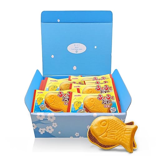 Puku Puku Tai Wafer Chocolate Taiyaki Caja de 10 unidades