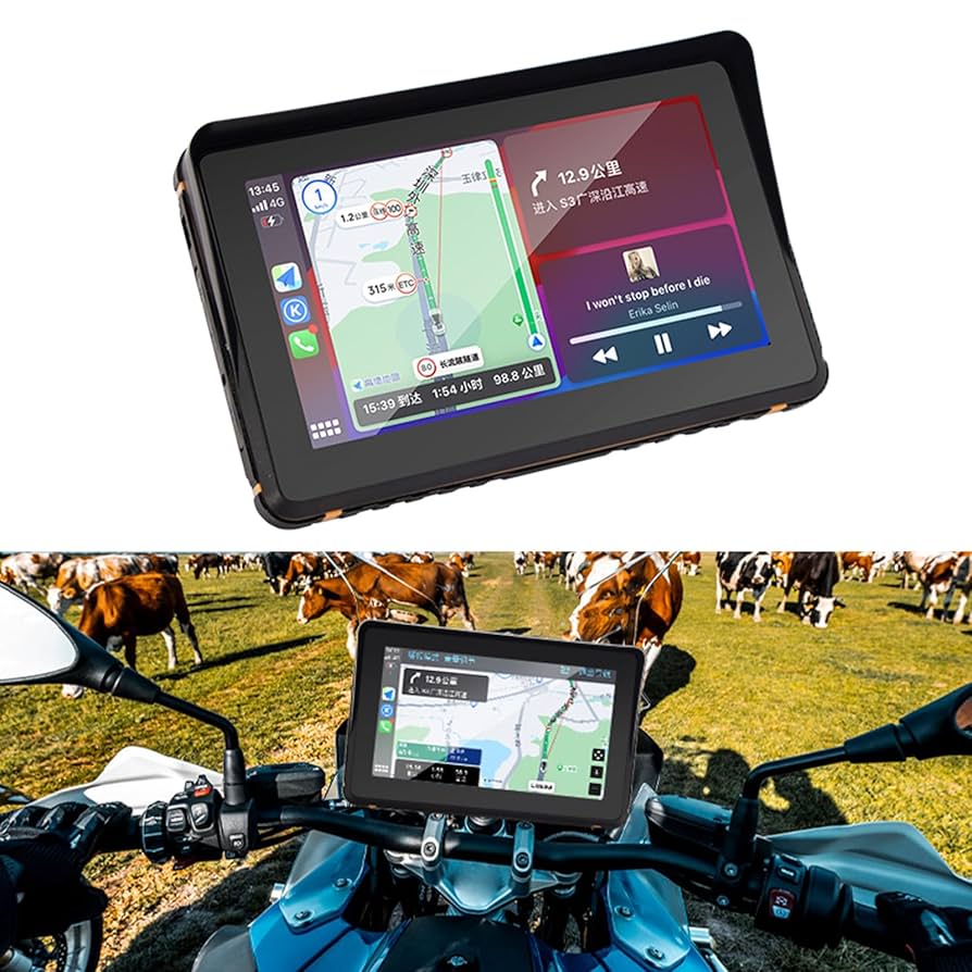 バイク用スマートモニター(7インチ) Amazon.co.jp: Bruce & Shark(ブルース・サメ) バイク スマート