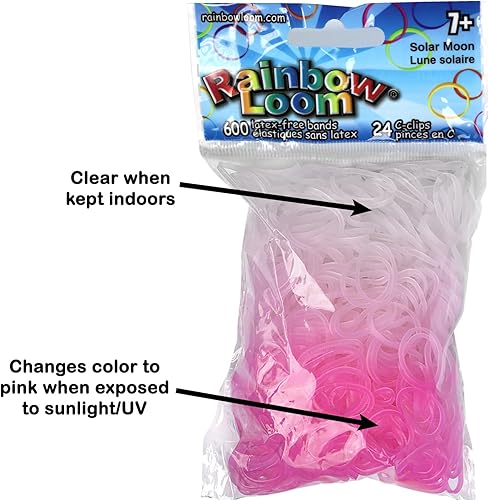 Miniatura 2 de - Bandas que cambian de color Original Rainbow Loom, con la luz solar y lunar