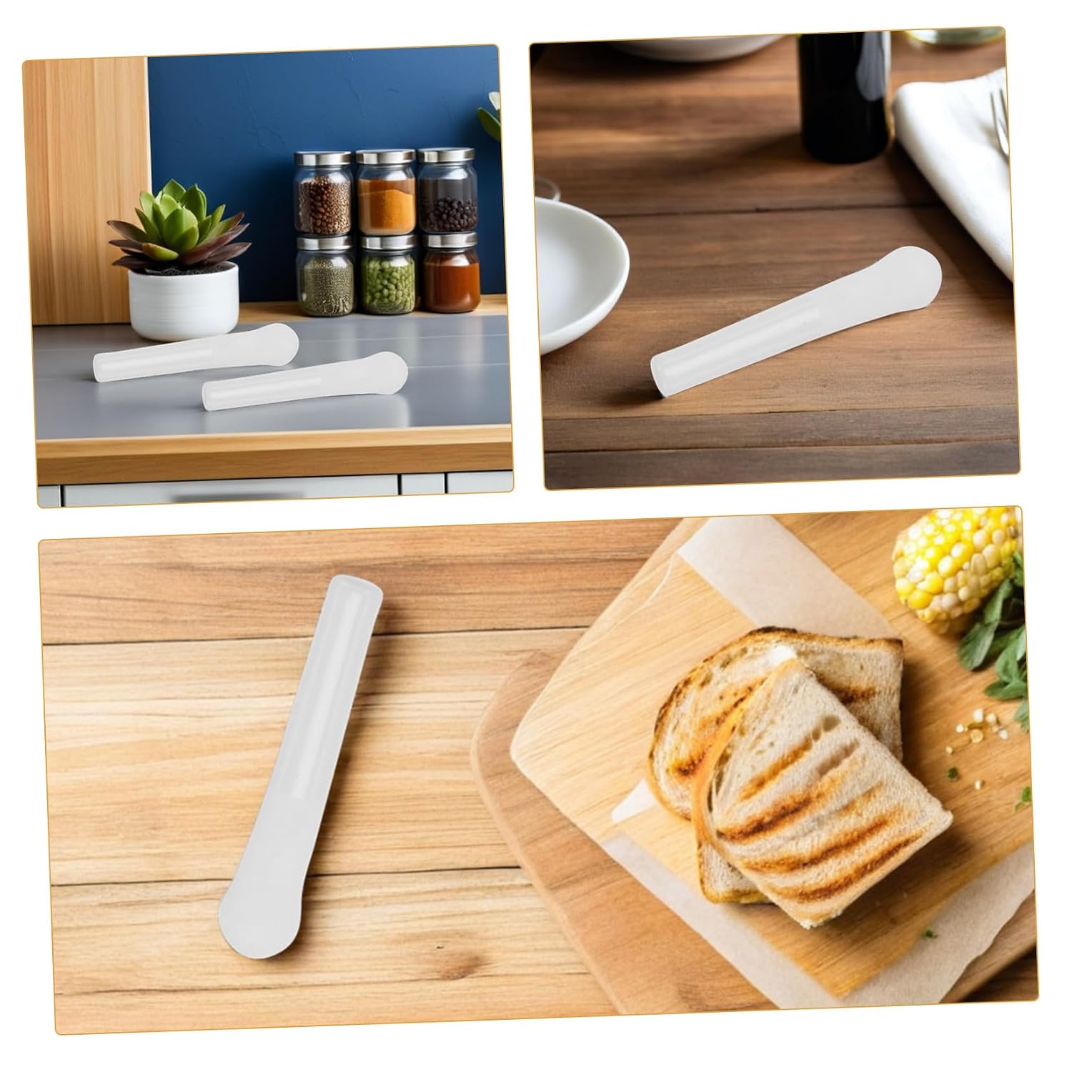 Ceramic Grinding Rod Pestle 3pcs for Spices and Pills