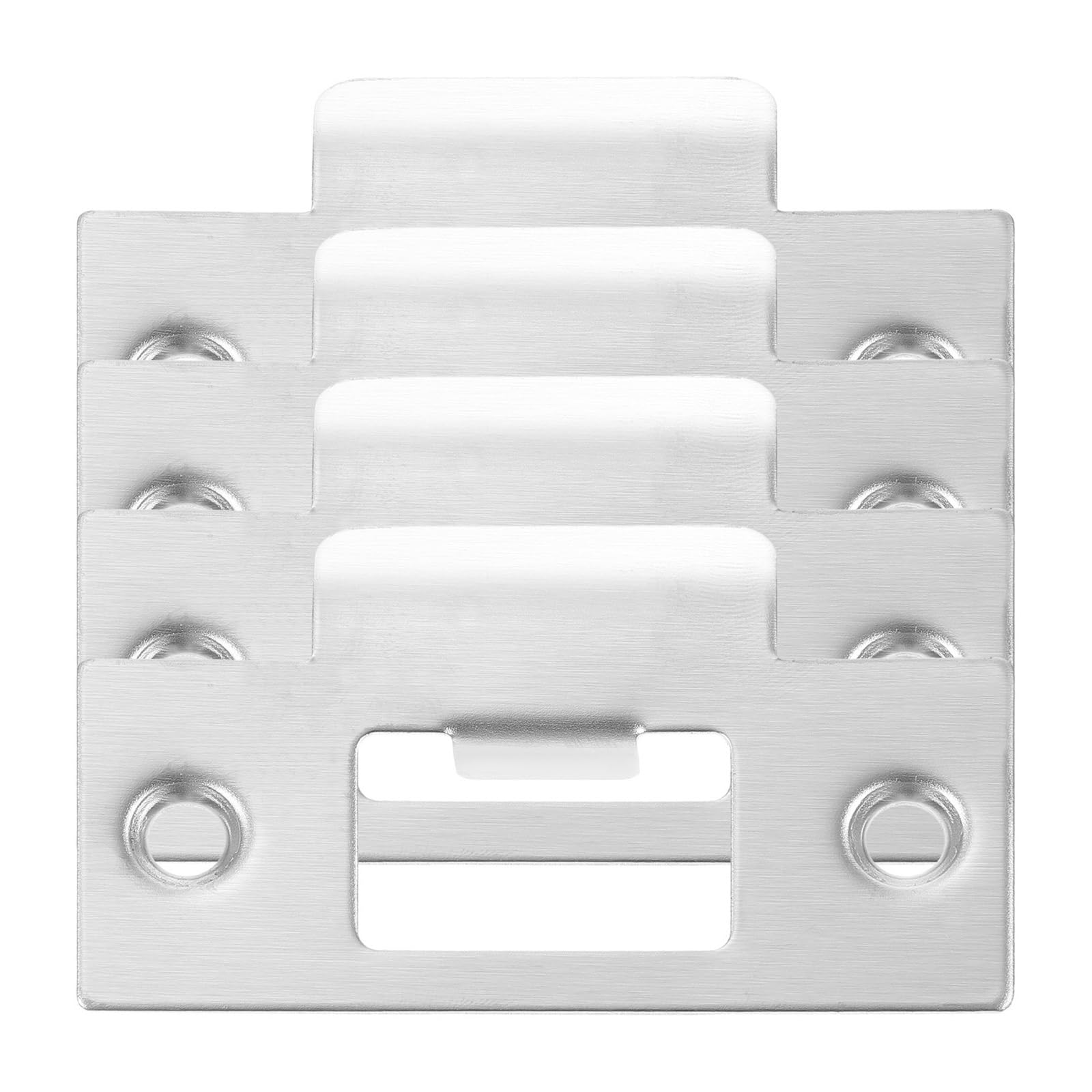 Stainless Steel Deadbolt Strike Plate for Interior Exterior Doors