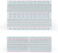 Vista 6 de SunFounder El kit de 5 tablas de pan incluye 3 piezas de 830 puntos, 2 piezas, 400 puntos, sin soldadura, compatible con bloques de conexión