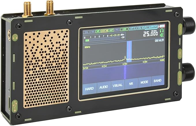 Récepteur Hf Tuner Receiver Machine, Récepteur Pleine Bande U/V HF RTL Sdr Usb Tunerr820t 8232 Radio Us Ultra Hd Av Receiver 88700472