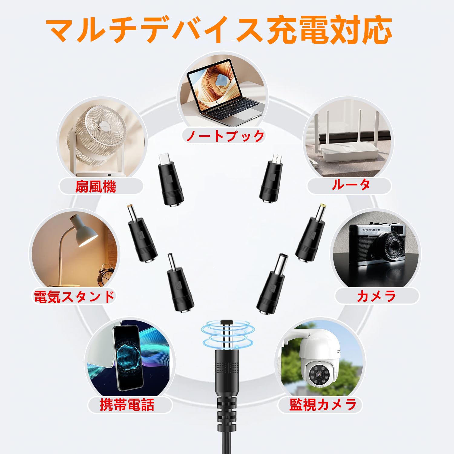 Amazon.co.jp: SensaBliss USB Type C PD ケーブル 1.2m 変換プラグ