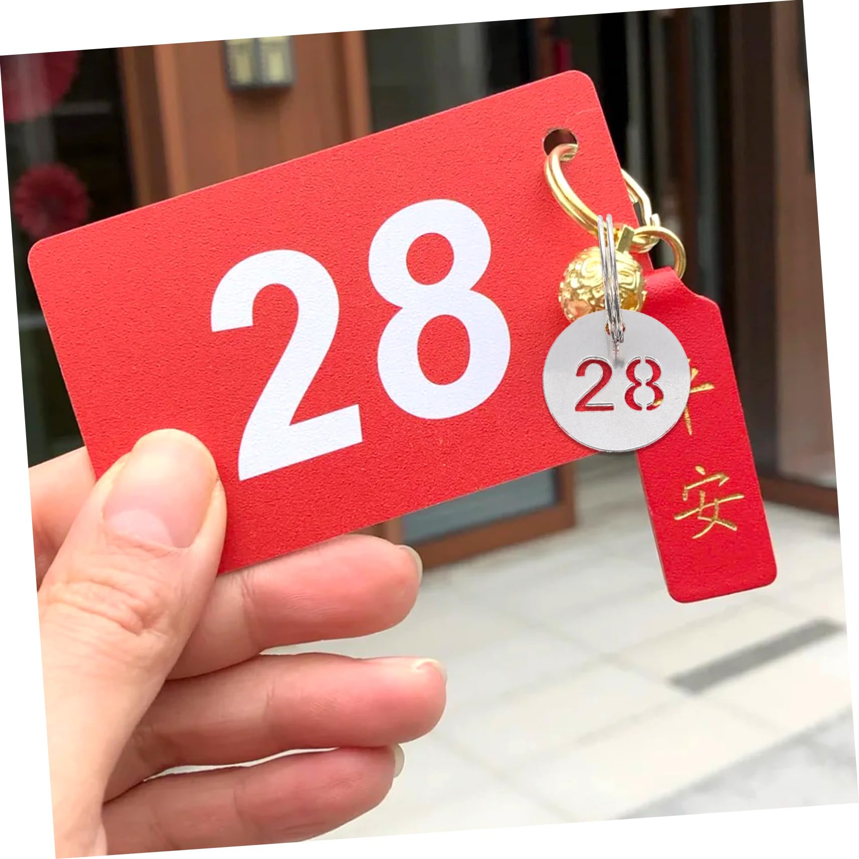 250pezzi Targhette Numeriche Inossidabile Per Chiavi Valigie e Vari Per Case Uffici e Hotel