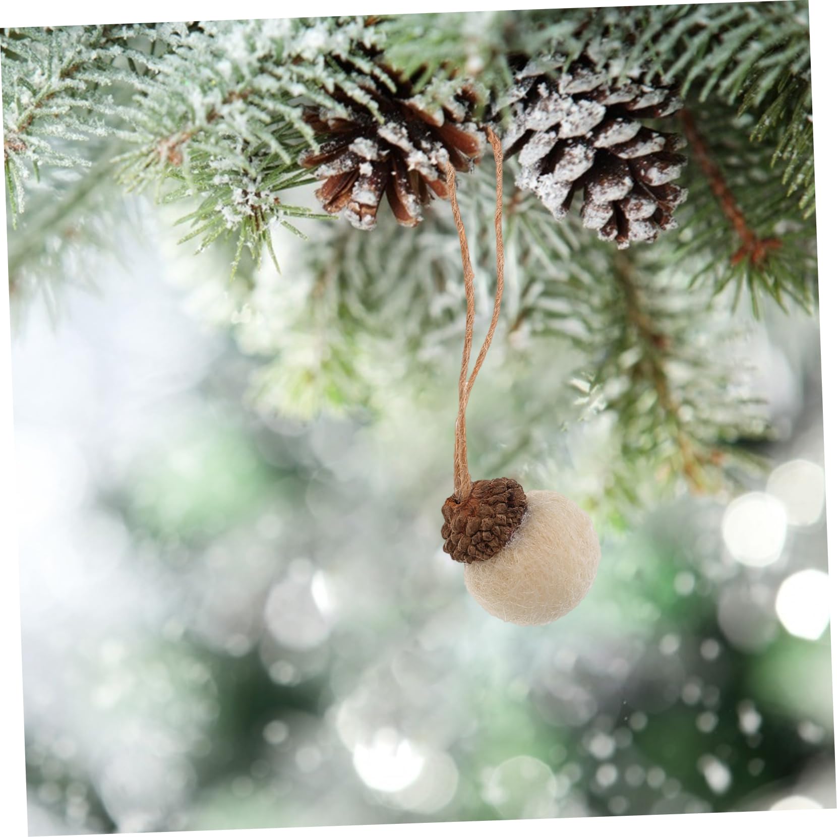 Ciieeo 3 Set Di Decorazioni Natalizie A Forma Di Pendenti Ornamenti Per L'albero Facili Da Posizionare Decorazione Festiva Per La Casa 18 Pezzi * 3