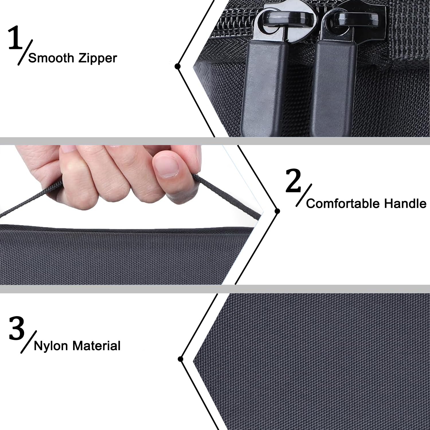 Duro Caja Estuche Funda para Grabadora, Grabadora Estuche Rígido, Funda Es-tuche para Grabadora Portátil, Es-tuche Rígido para Handy Recorder, EVA-Resistente y Duradera, para H5studio/H6essential