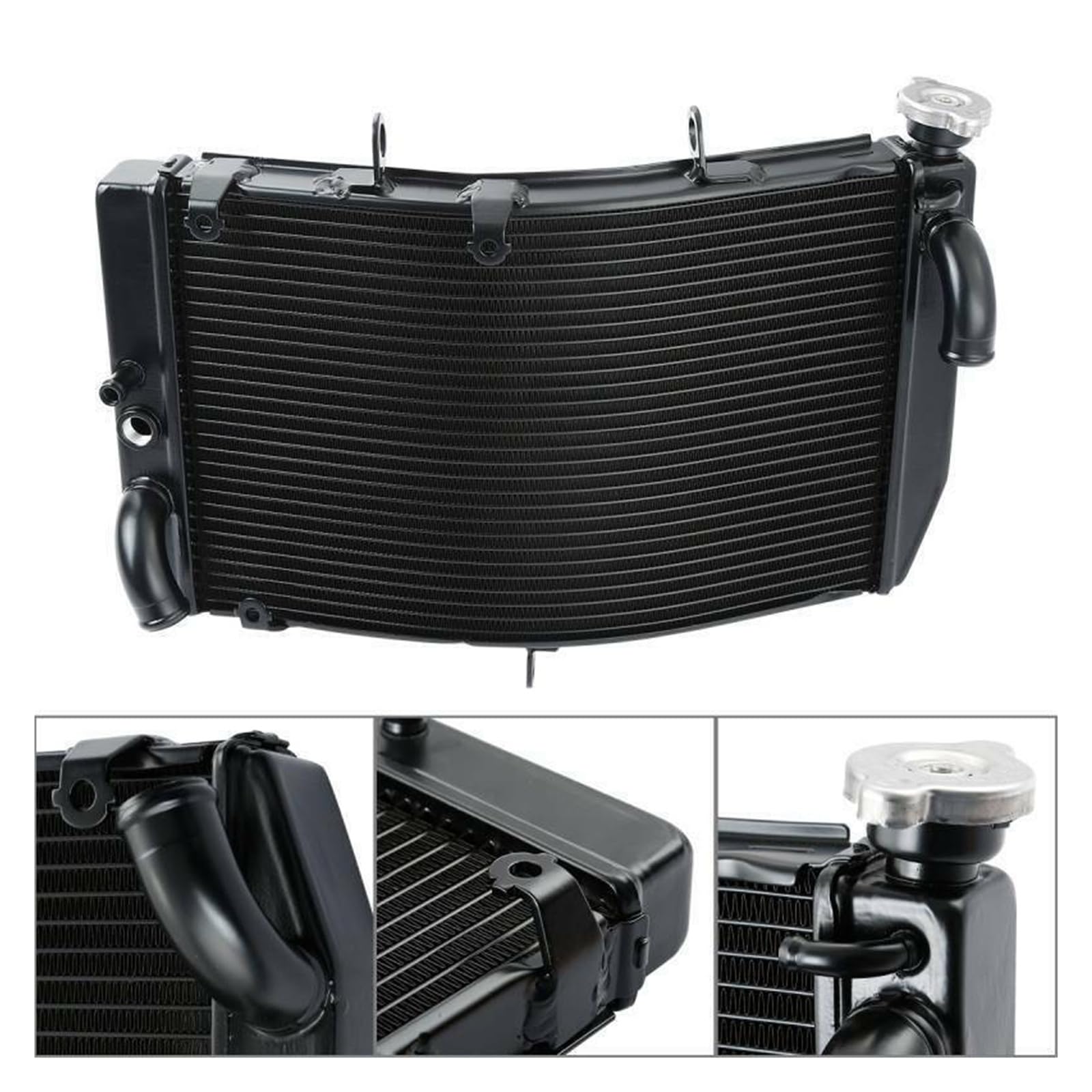 Pasuje Do CBR600 F4 1999-2000 F4I 2001-2004 Wymiana Chłodnicy Aluminiowej Motocykla Intercooler do turbiny samochodowy