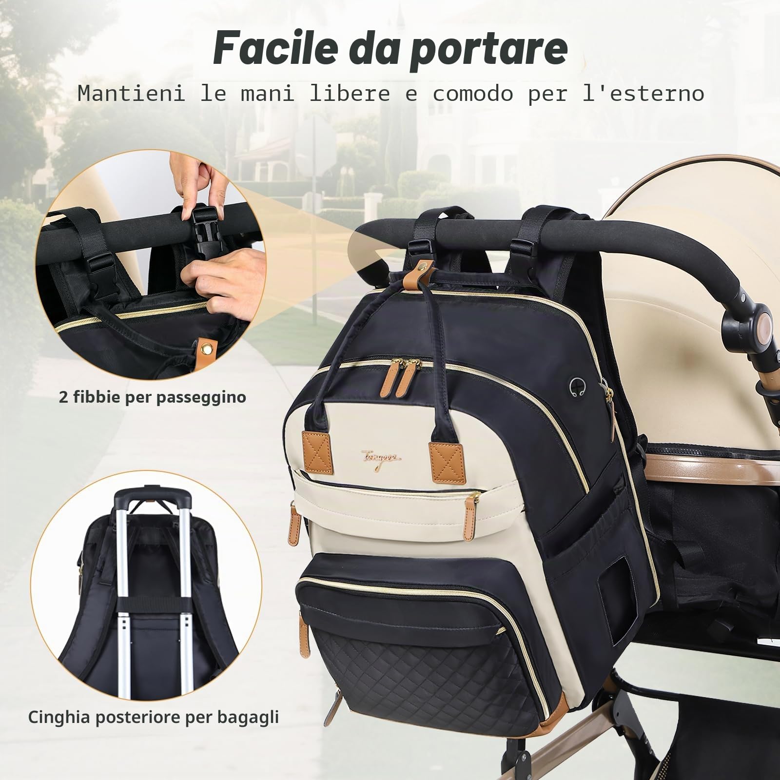 Zaino fasciatoio 25-37L