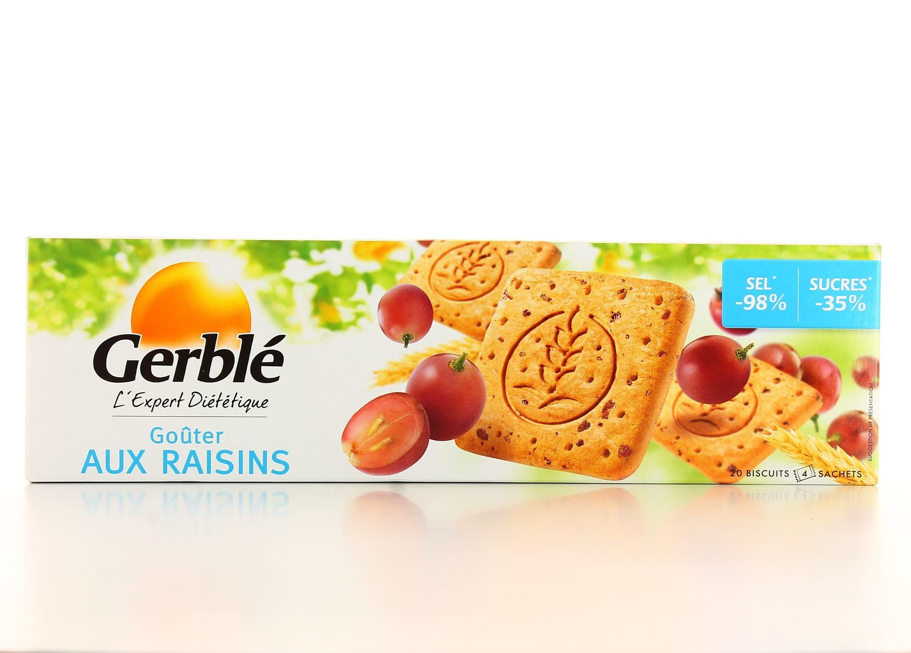 GERBLÉ - Gerblé Goûter Aux Raisins, 360G - 360G - Lot De 4 - Vendu Par Lot