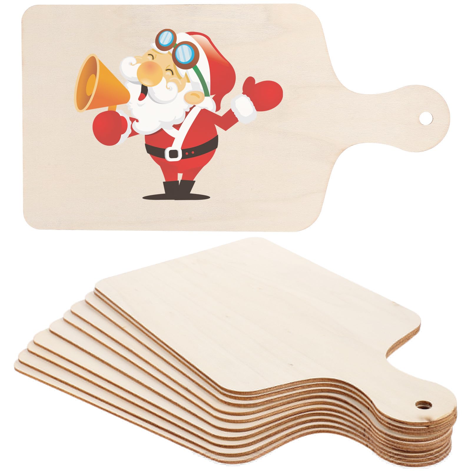 Tablas de cortar de madera rectangulares para manualidades artesanales y recetas
