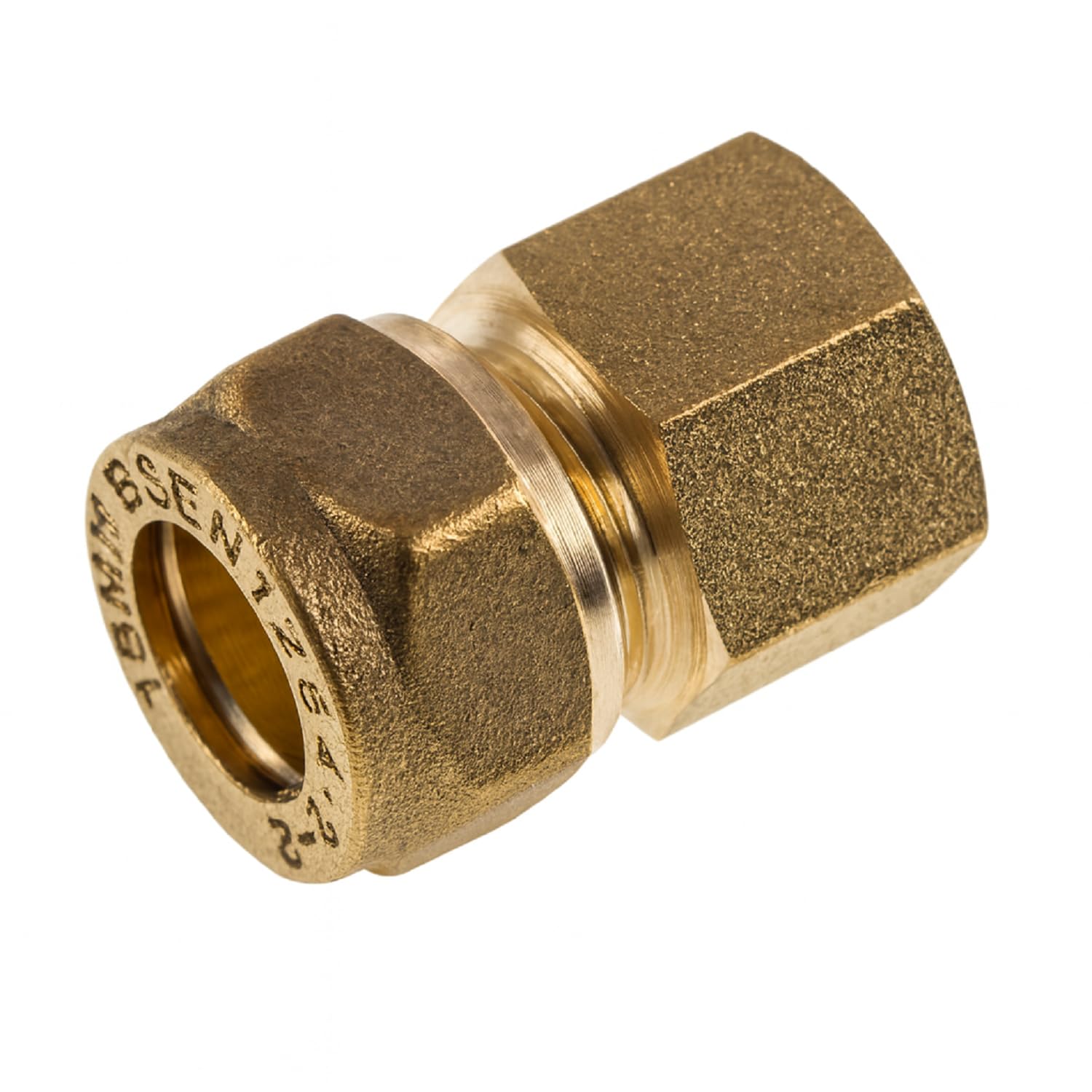 Raccord en fer à compression femelle anti-corrosion 22 mm x 2,5 cm Westco