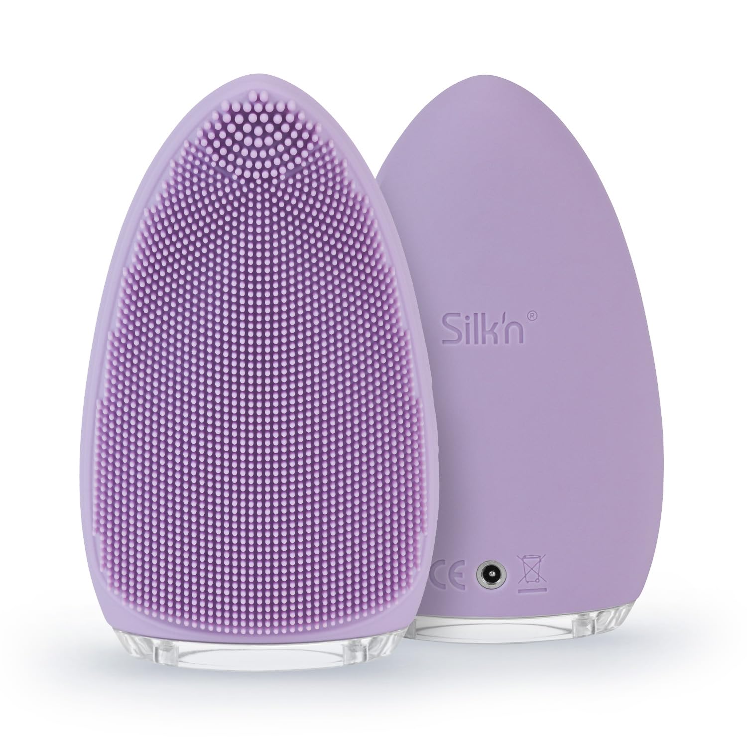 Silk'n Brosse nettoyante pour le visage - Bright - Brosse de nettoyage du visage - Nettoyage en profondeur et massage de la peau (violet)