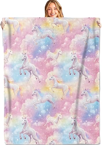 Miniatura 9 de Western Horse - Manta retro de 50 x 60 pulgadas, franela suave, ligera, estilo vaquero rústico, vintage, regalos para niñas y mujeres, para sofá,