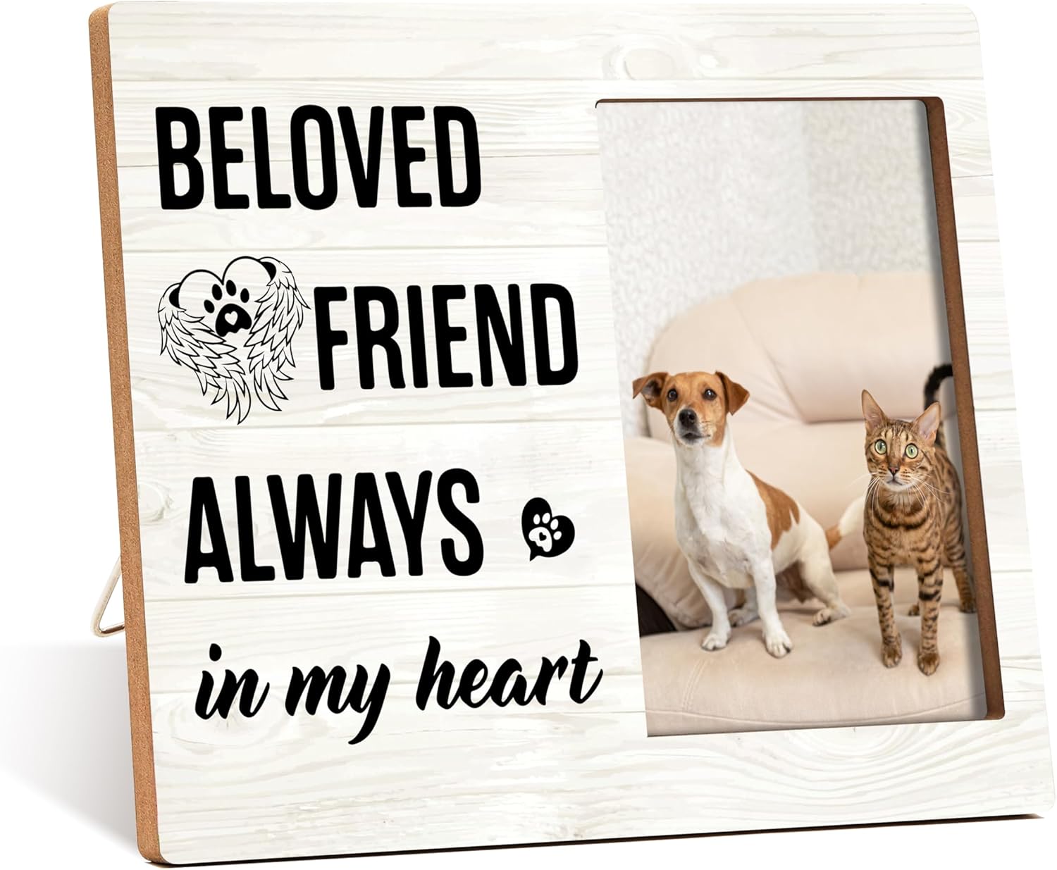 Pet Memorial Gifts Photo Frame, Beloved Friend Always In