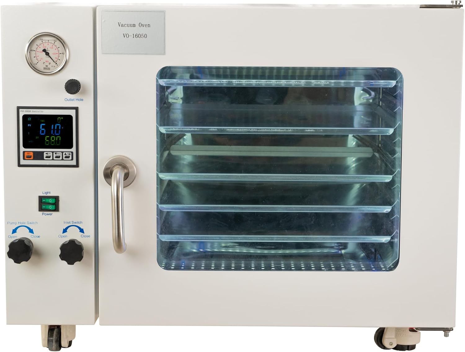 Vacuum Oven Lab Oven Laboratory Industrial Oven 110V 50/60Hz 850W 50L/1.9CF