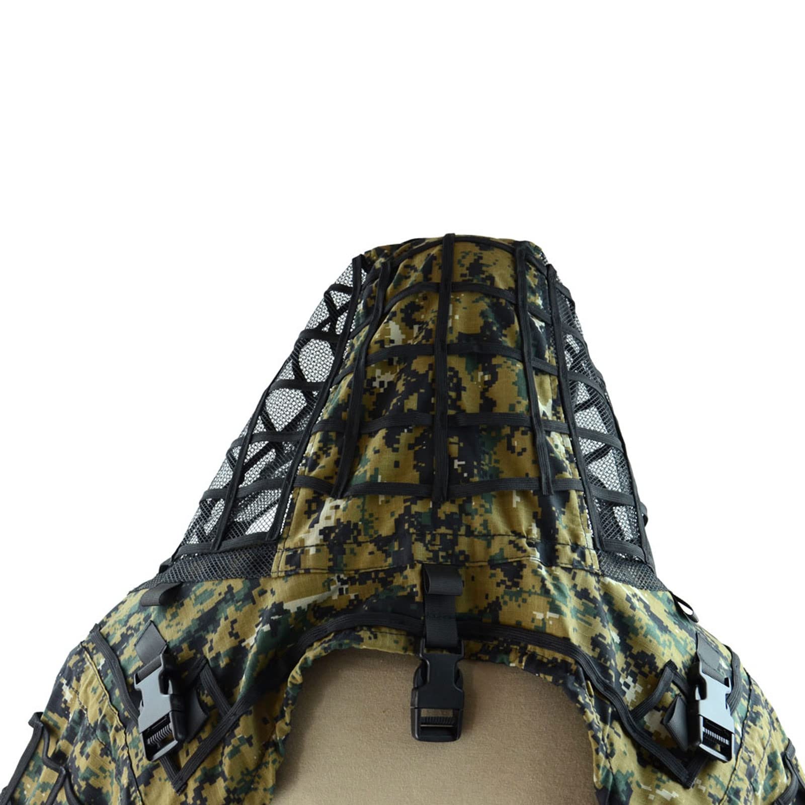 Tarnanzüge,Tarnanzug Jacke Woodland Camouflage Anzug Kleidung Für Tarnüberwurf Fotografie Jagd Verdeckt Festschmuck Wald Camping Woodland Airsoft Sniper Krähenjagd Tarnung,ACU Camouflage