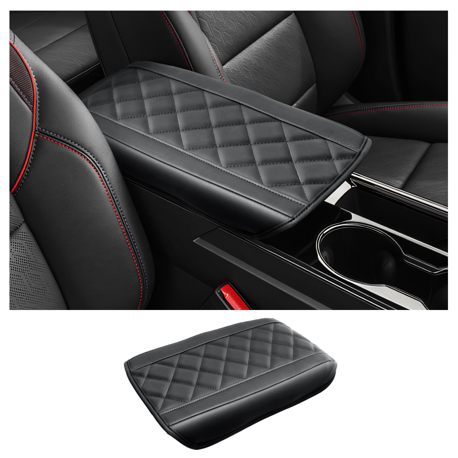 CDEFG for 2025 2026 Chevy Equinox Center Console Cover for 2025 2026 Chevrolet Equinox (LT/RS/ACTIV) Accessories Arm Rest Cover Equinox 2025 2026