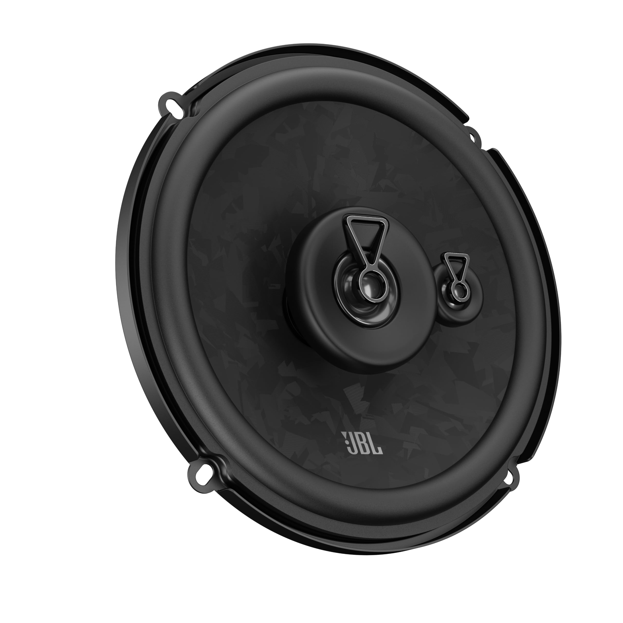 JBL Stage3 Gen2 68MF 165mm 6,5 Zoll 3-Wege Koaxial Lautsprecher Auto Boxen | 70W RMS / 560W Peak, 91dB, 4 Ohm Impedanz, 55Hz-20kHz Frequenzgang, PEI Hochtöner, ohne Gitter, laser-geätztes Cone-Design
