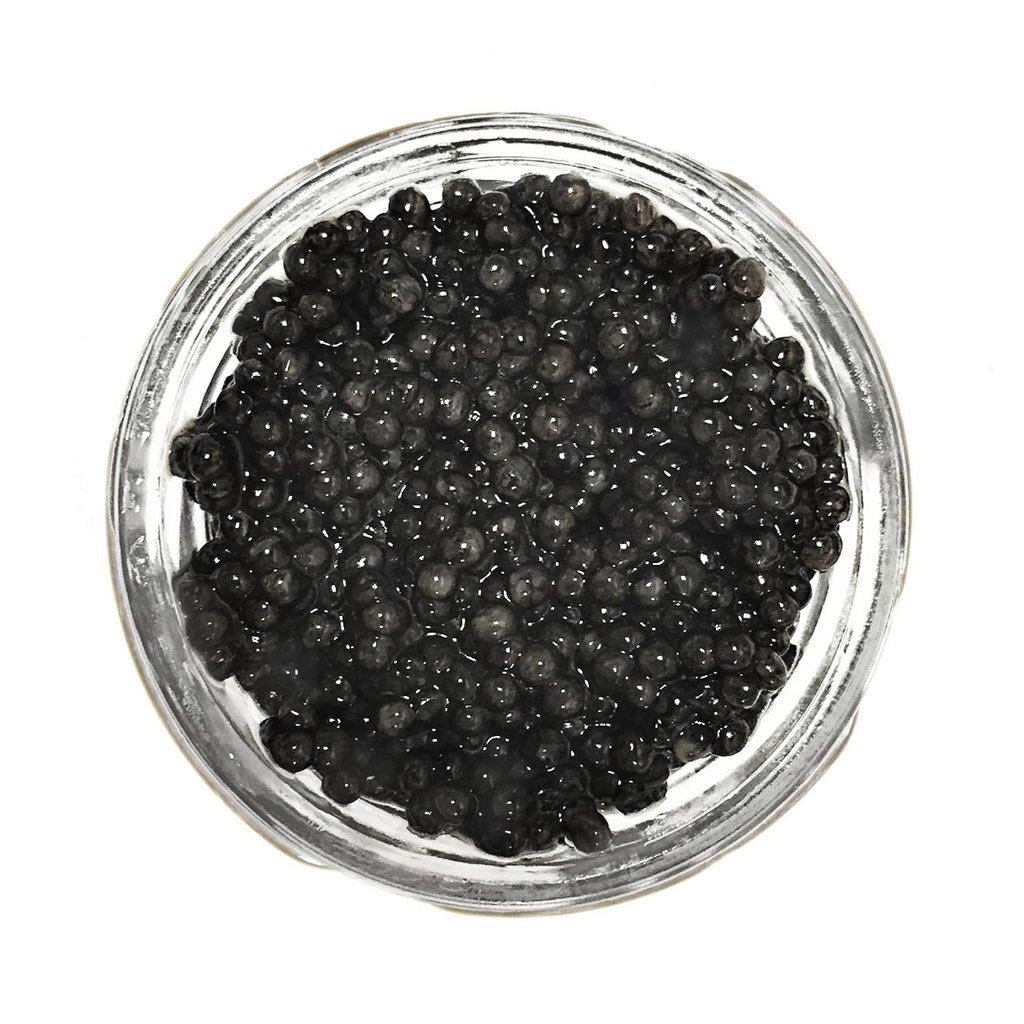 Classic Dark Sevruga Caviar - Starry Sturgeon Roe - Giaveri Italian (2 ounce (56 grams))