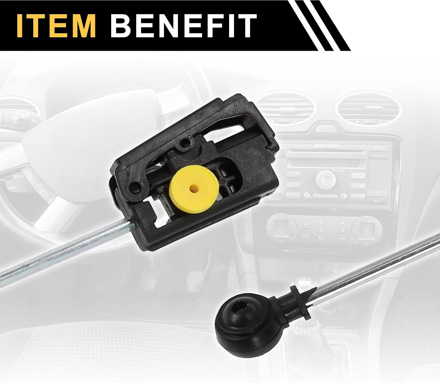 Automatic Transmission Gear Shifter Cable for Ford F-150 2005 2006 2007 2008 4.6L 5.4L V8 Engine Auto Trans Gear Shift Control Lever Cable Metal