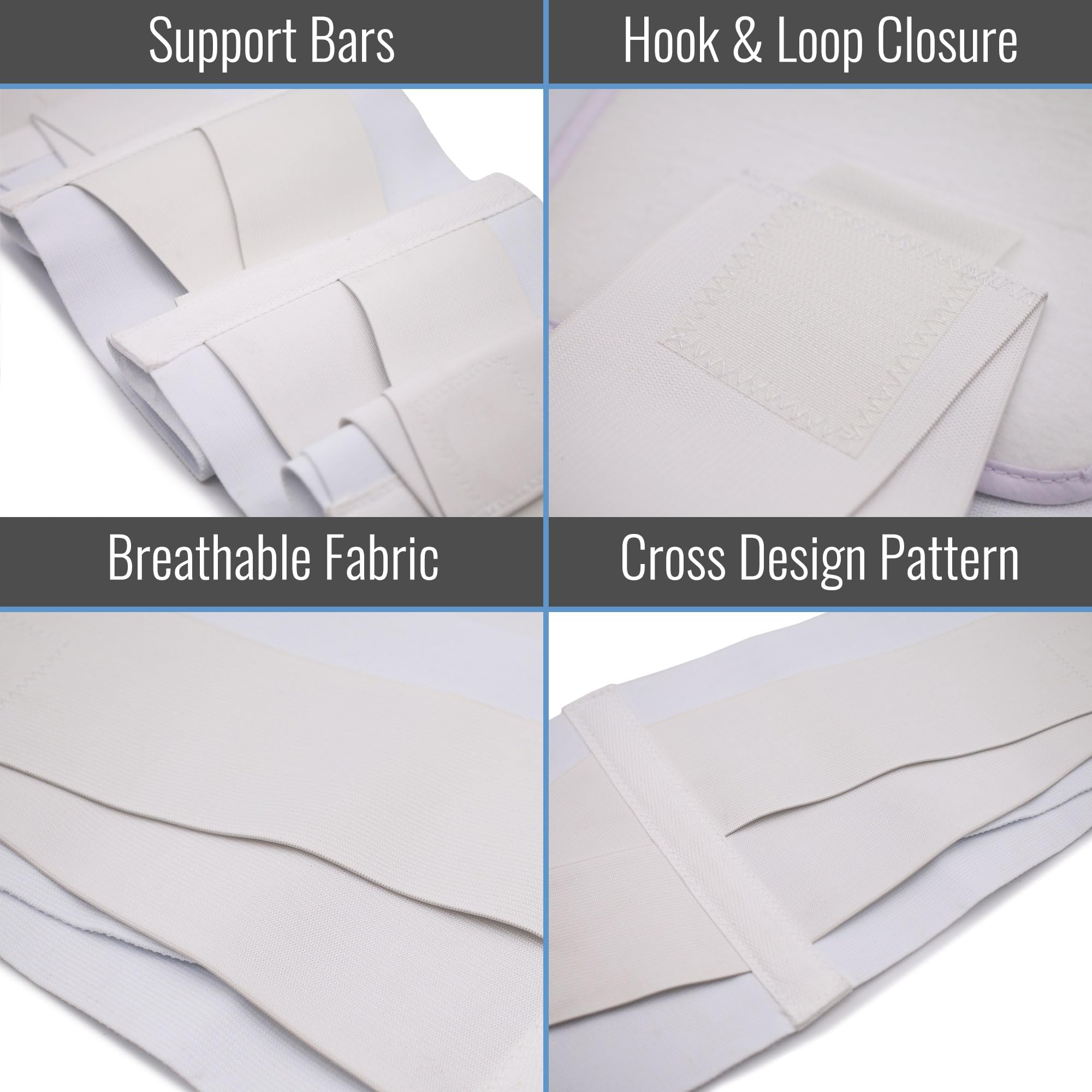 DMI Universal Elastic Back Support Brace with Crisscross Design for Extra Support, Elastic Construction Provides Consistent Compression, FSA & HSA Eligible, Adjustable from 24″ - 46″