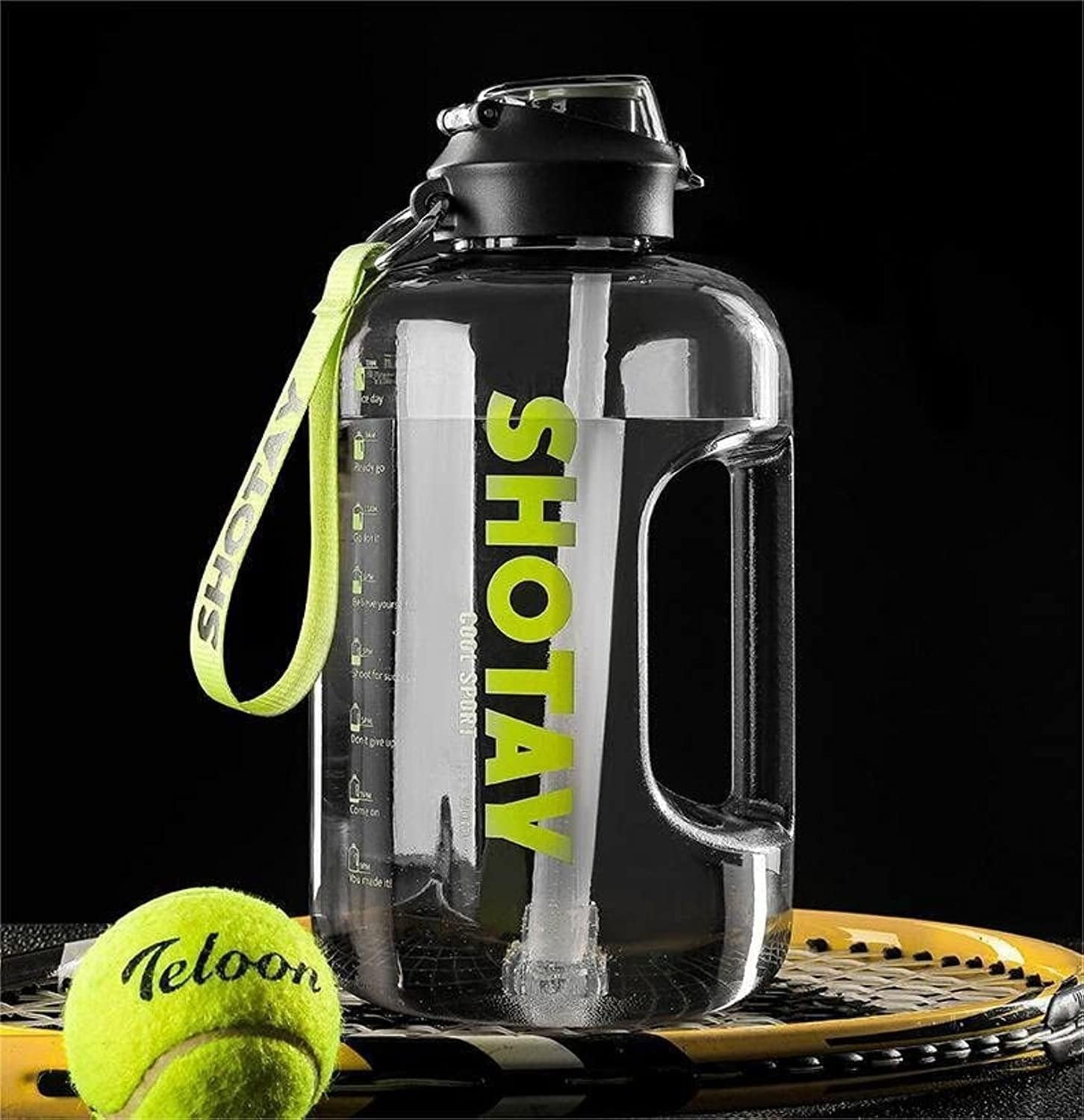 Classy Sports Water Bottle 1.5L - Removable Straw & Leakproof BPA Free ...