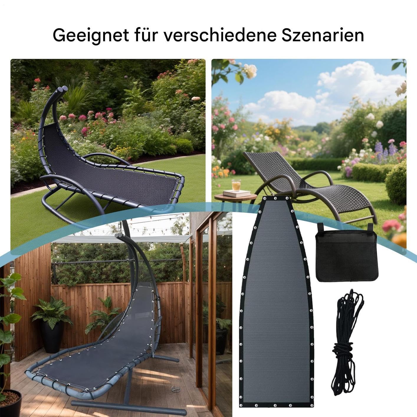Tela de Repuesto para Silla Ajuste Ceñido, Resistente Al Desgaste Y Cómodo | de Recambio para Asiento de Silla Repuesto Para Exterior, Jardín, Patio, Balcón, Interior, Rincones Y