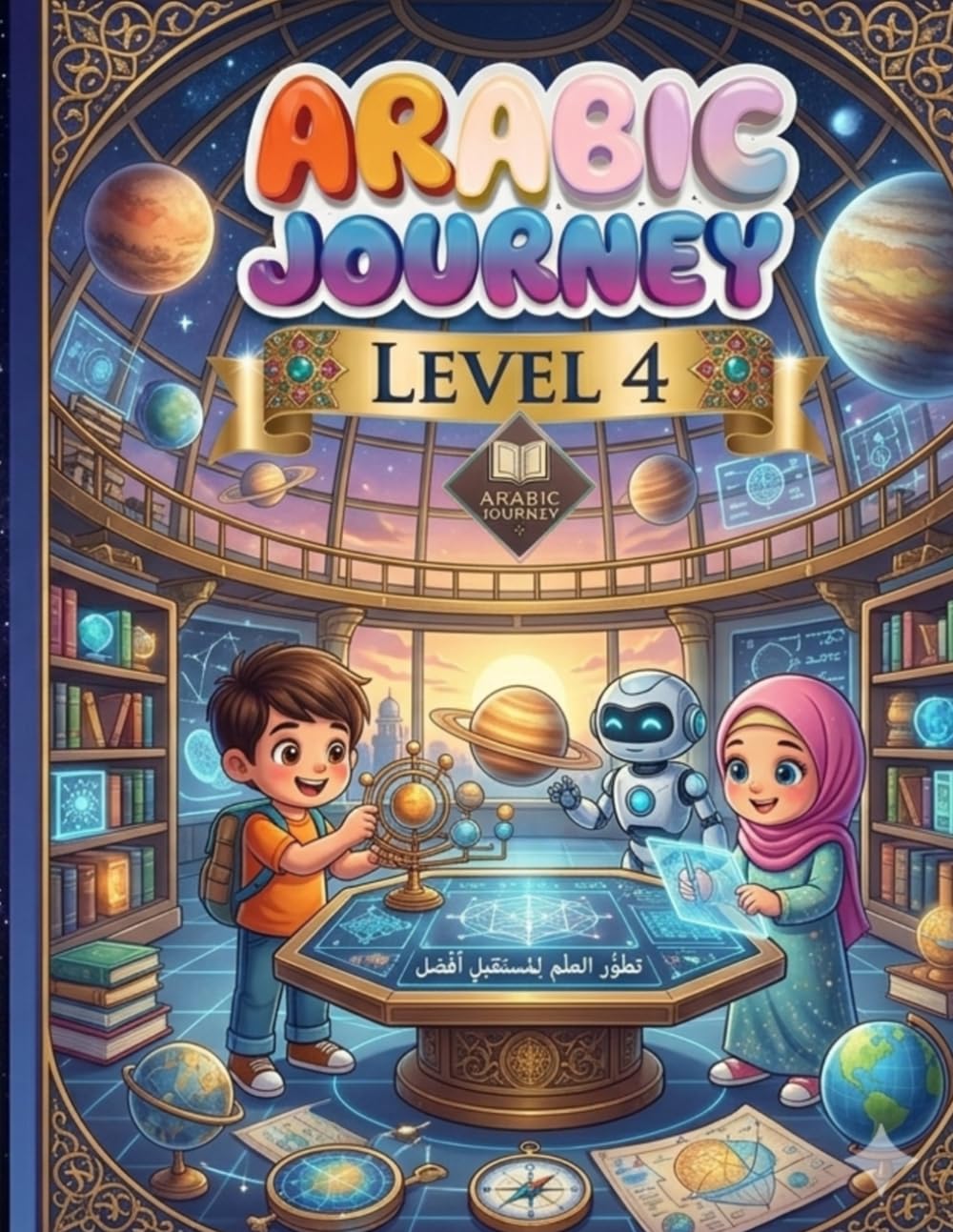 Arabic Journey: Level 4 - Master Your Fluency: Advanced Arabic Workbook: Mastering Grammar, Complex Sentences, and Creative Storytelling for Kids. (Arabic Journey Series)