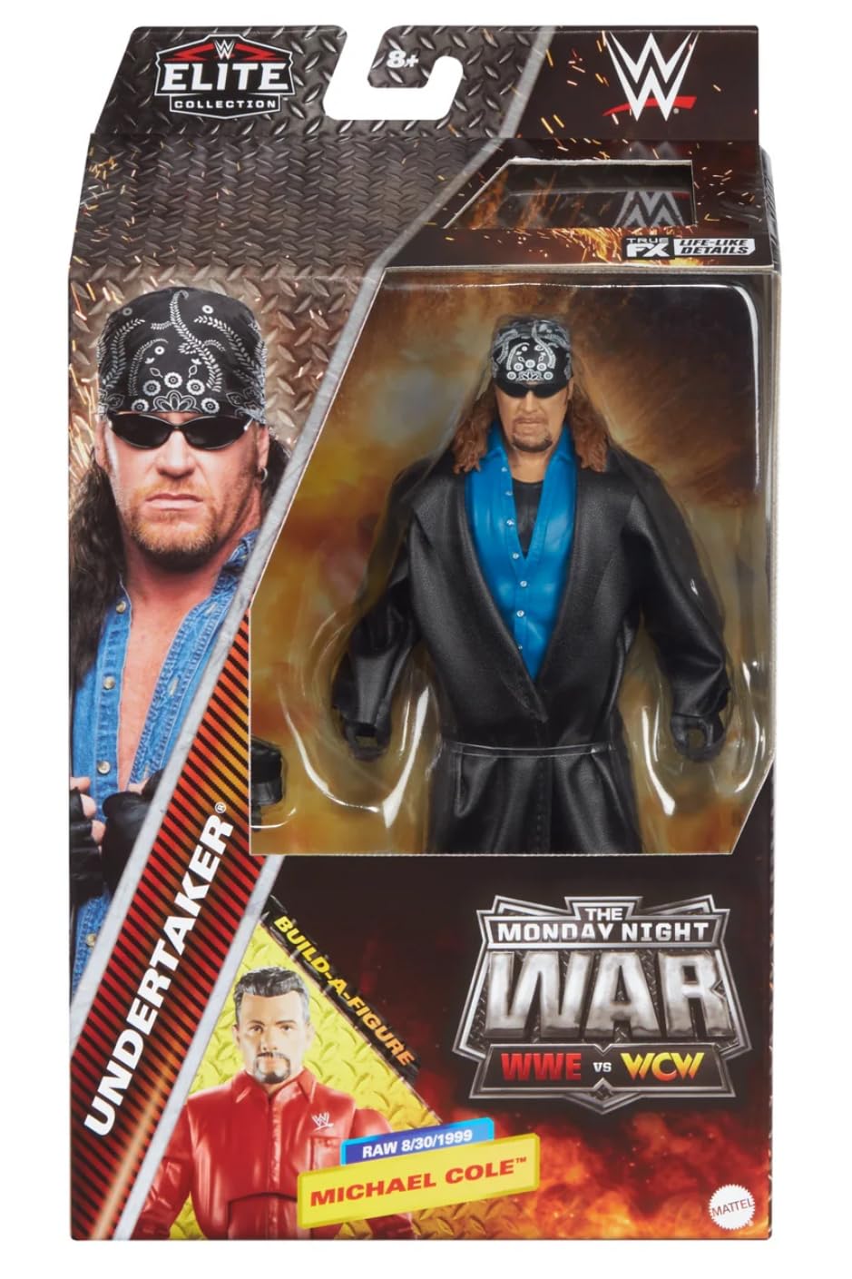 WWE The Undertaker The ABA 2025 Mattel Elite Collection Monday