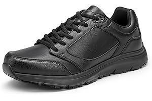 Men's Bertram Non-Slip Waterproof Work Shoes for Restaurants or Food Service