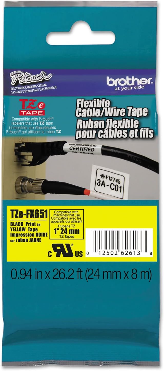 P-Touch Flexible Tape Cartridge for P-Touch Labelers