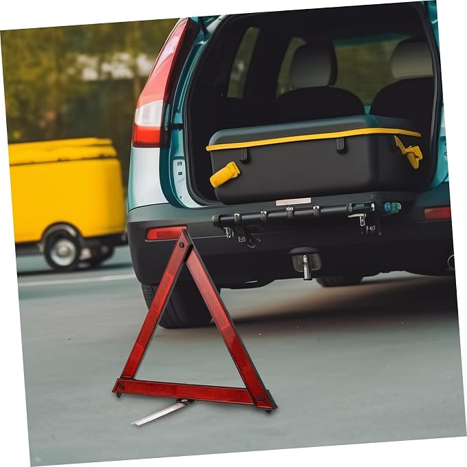 Triángulo Reflectante de Seguridad Vial para Auto 3 piezas miniatura 5