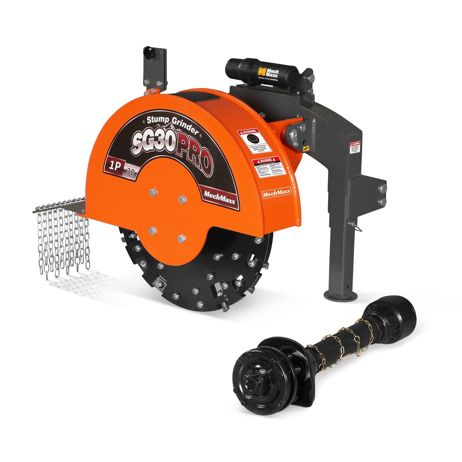 Amazon.com: MechMaxx 3-Point PTO Stump Grinder, 30 in Flywheel, 40
