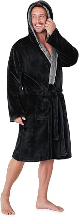 CityComfort Luxury Super Soft Men Dressing Gown Mens Bathrobe