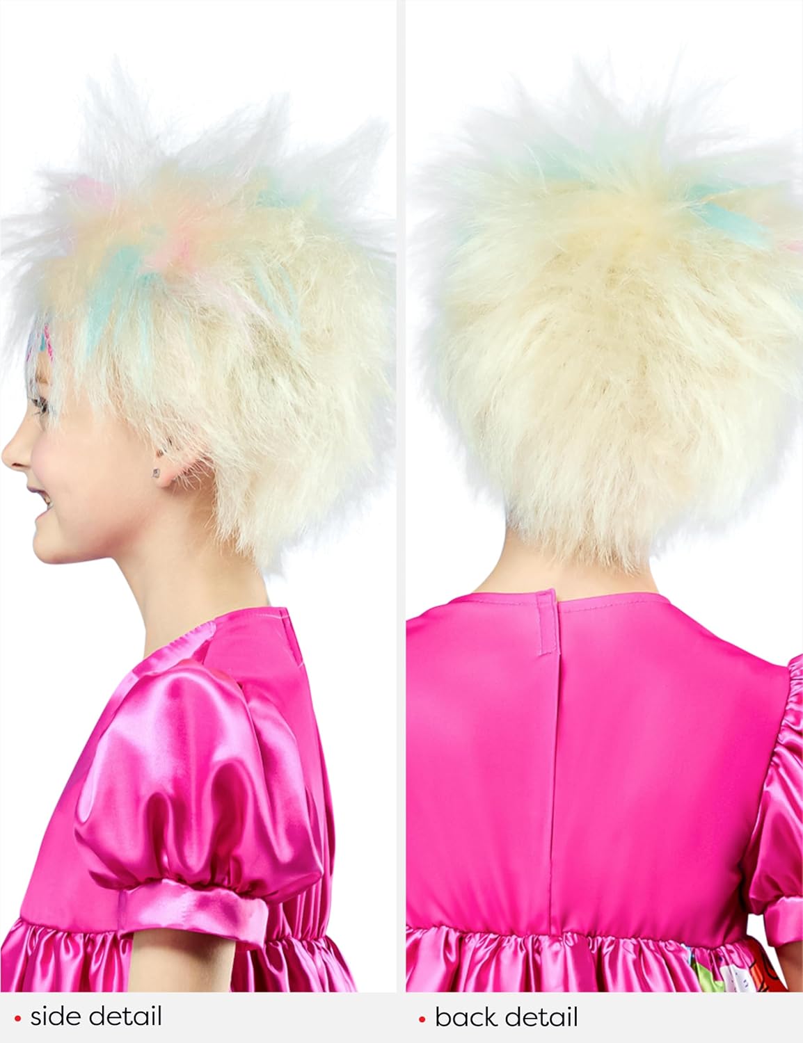 Rubies Barbie Movie: Weird Barbie Wig for Kids, Girl's
