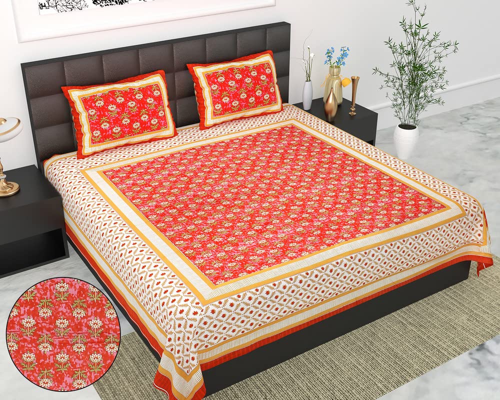 TEXERA by LAXMI Print Home 100 Cotton Elegant Design Super King Size