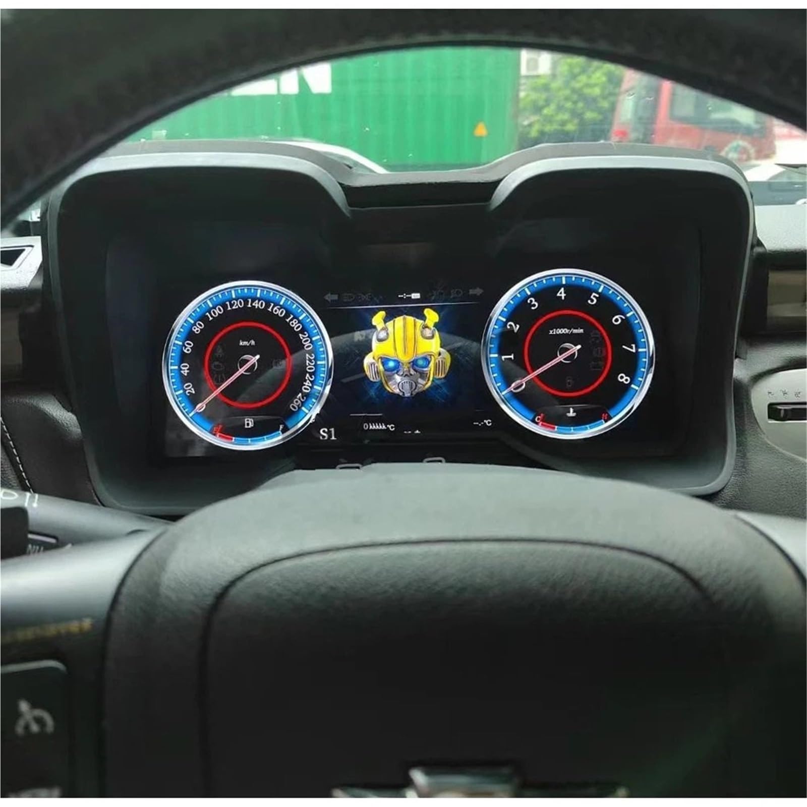Tacómetro Compatible Con Chevrolet Camaro 2010-2015, Panel De Instrumentos, Pantalla LCD Digital, Tablero De Instrumentos, Cabina Virtual, Velocímetro