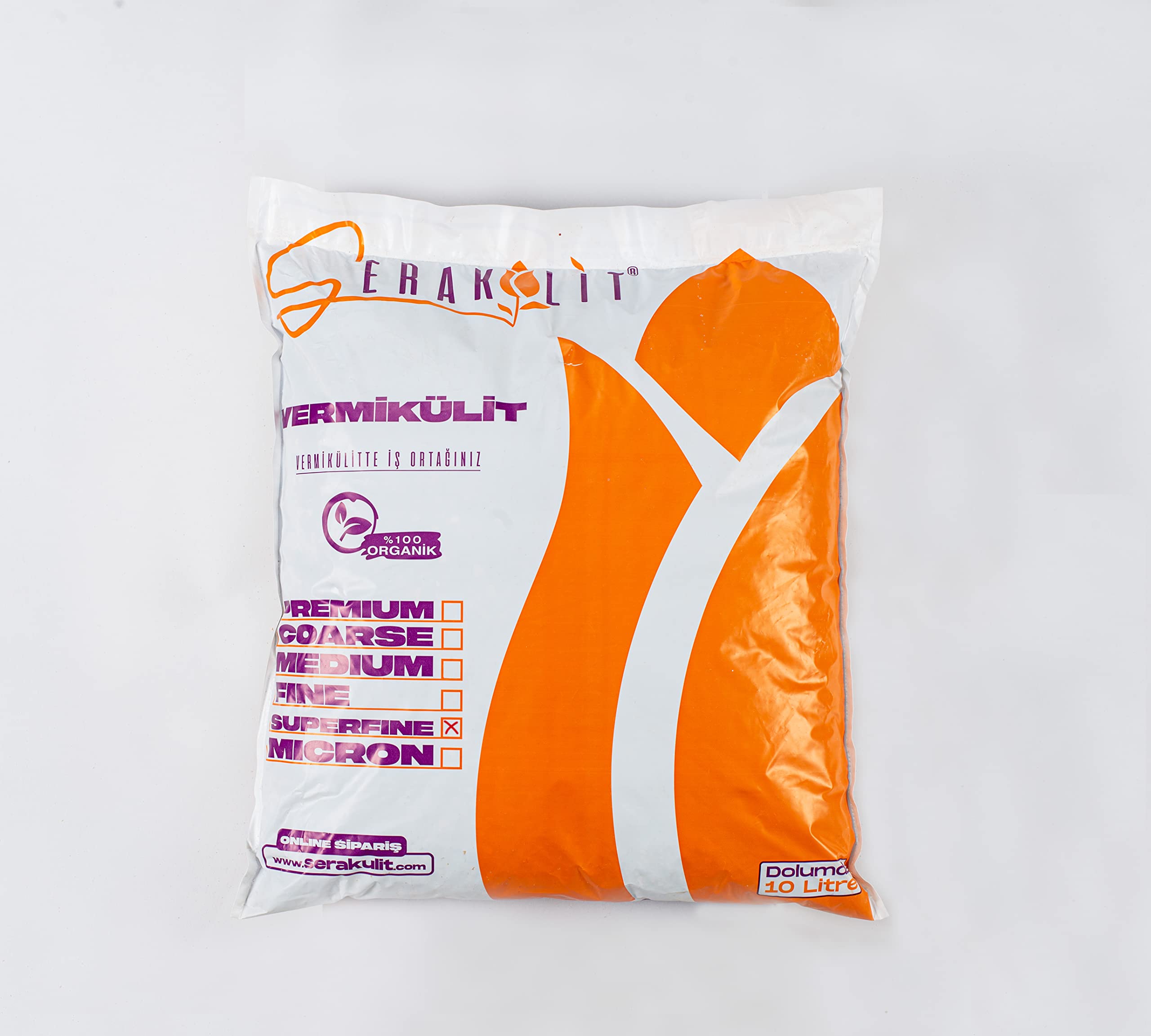 Serakülit Vermikülit - Superfine 10 Litre