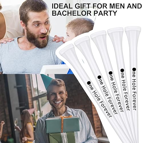 Miniatura 6 de Syhood 100 piezas de camisetas de golf divertidas para despedida de soltero, para fiesta de soltero, accesorios de entrenamiento de golf, regalo