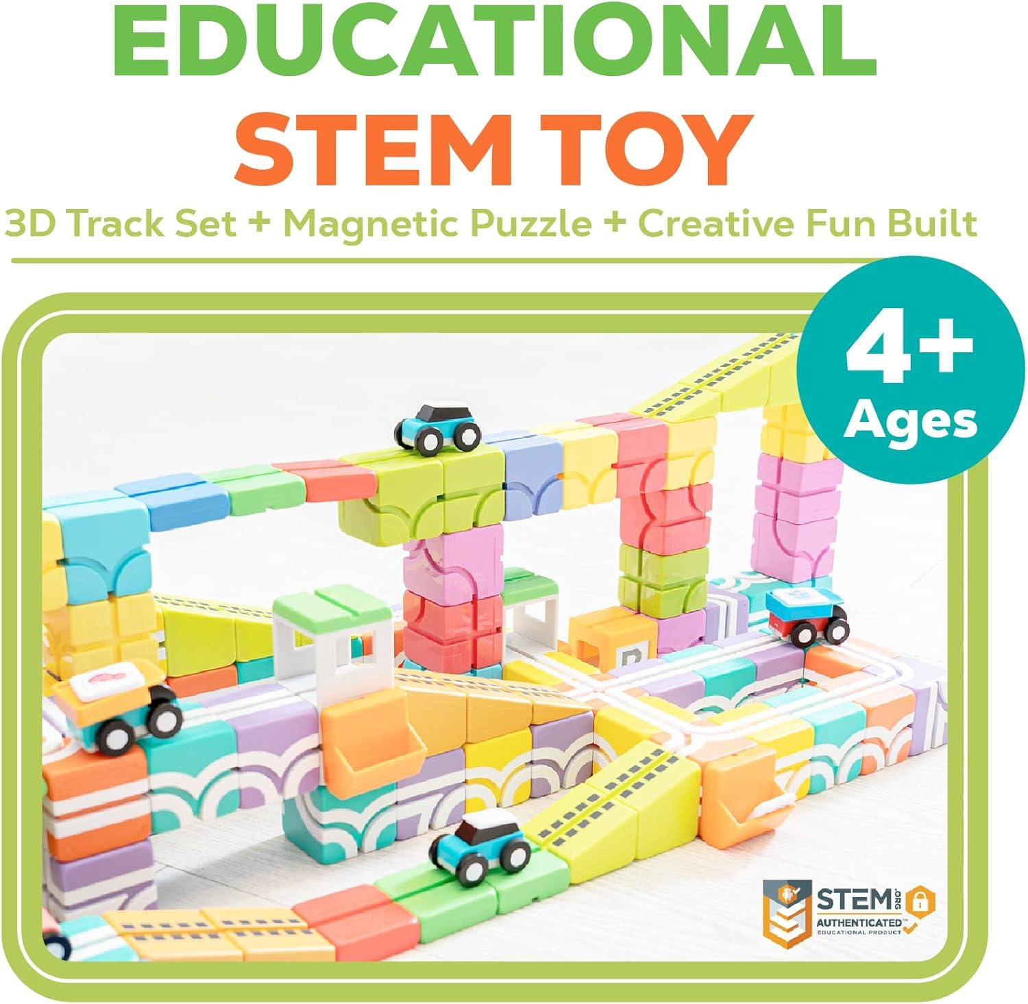 Amazon.com: QBI Magnetic Blocks STEM Toys for Kids Aged 4+ Year 