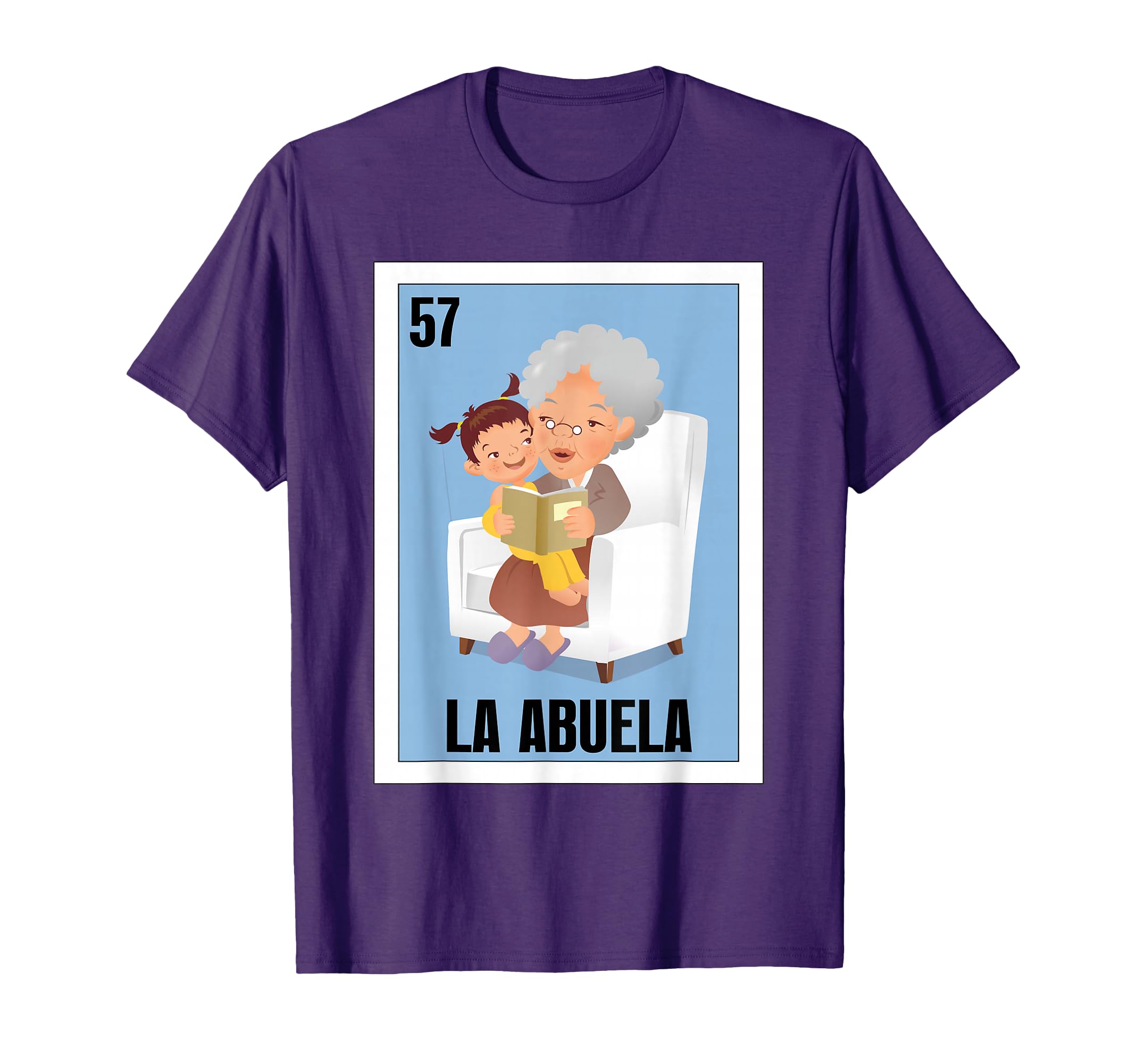 Funny Mexican Design for Grandma - La Abuela T-Shirt