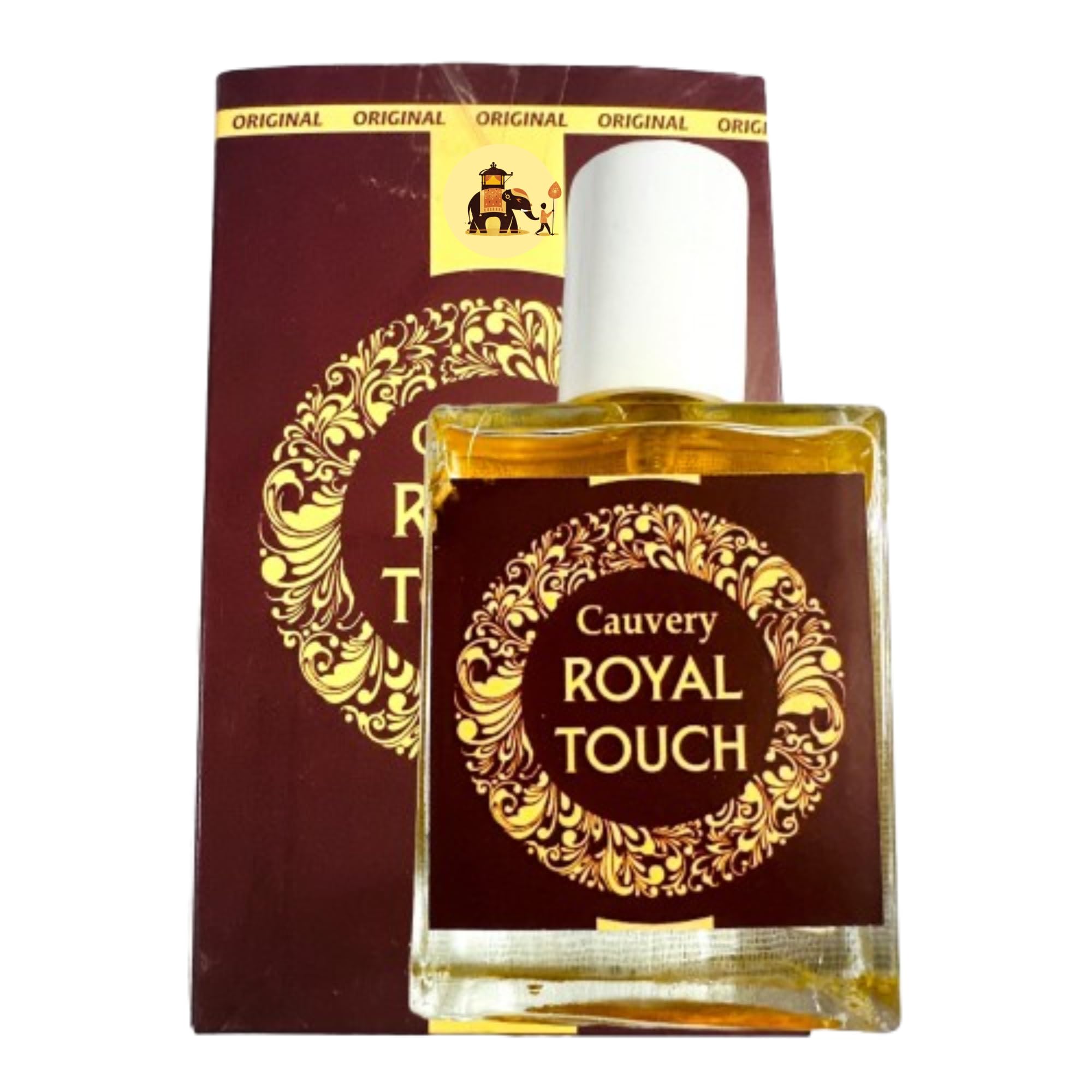 Mysore Royal Kavery Sandalwood fragrance Perfume, unisex (For Men and Women/Ladies) | Best Long Lasting Parfum Spray | Natural Scent | Mysuru Chandan | Eau de perfum (100 Ml)