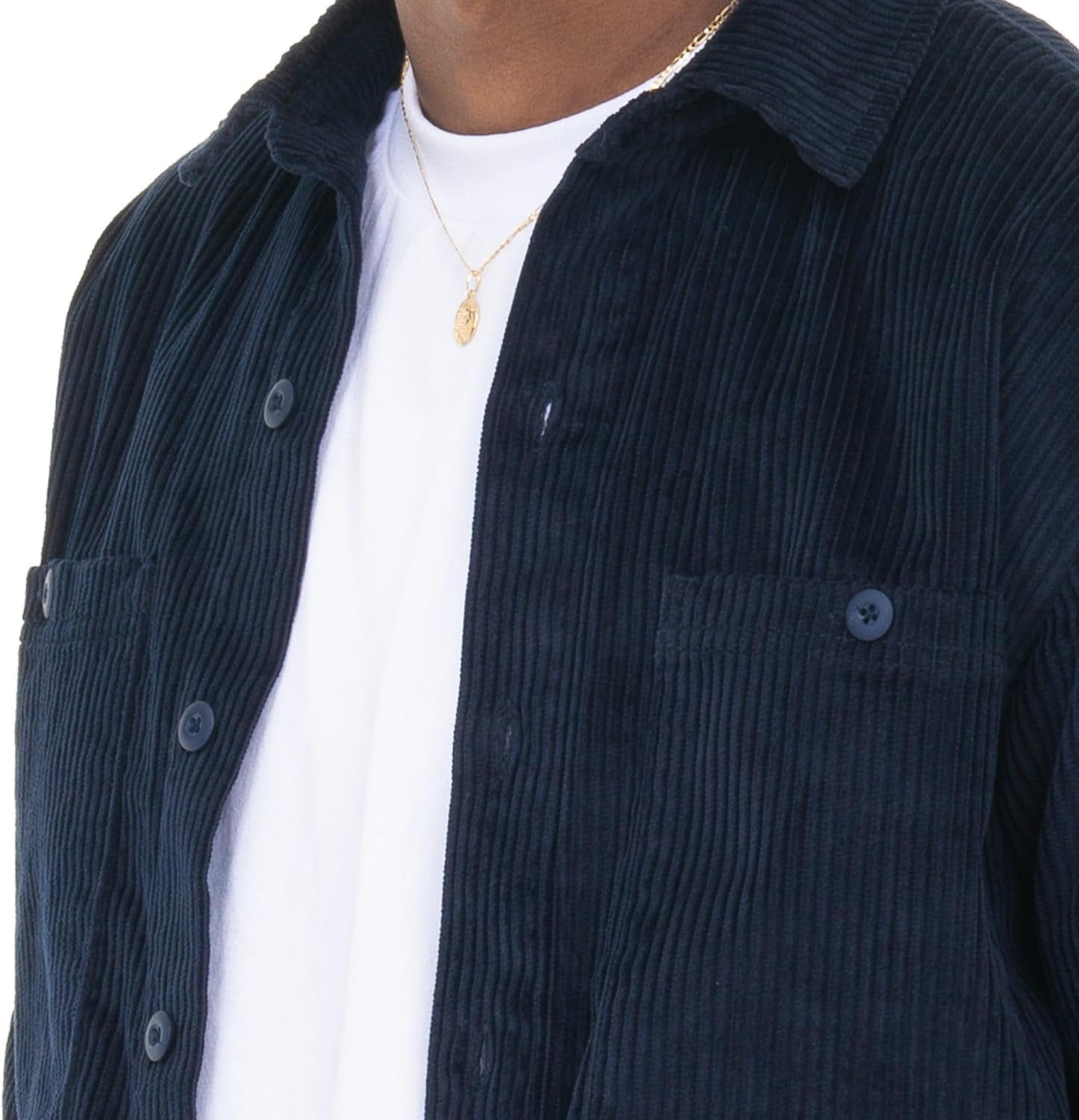 Pro Club Men's Heavyweight Corduroy Overshirt Jacket