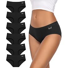 tanstc women's cotton letters pack of 6 hipster letters low waist & stretch breathable