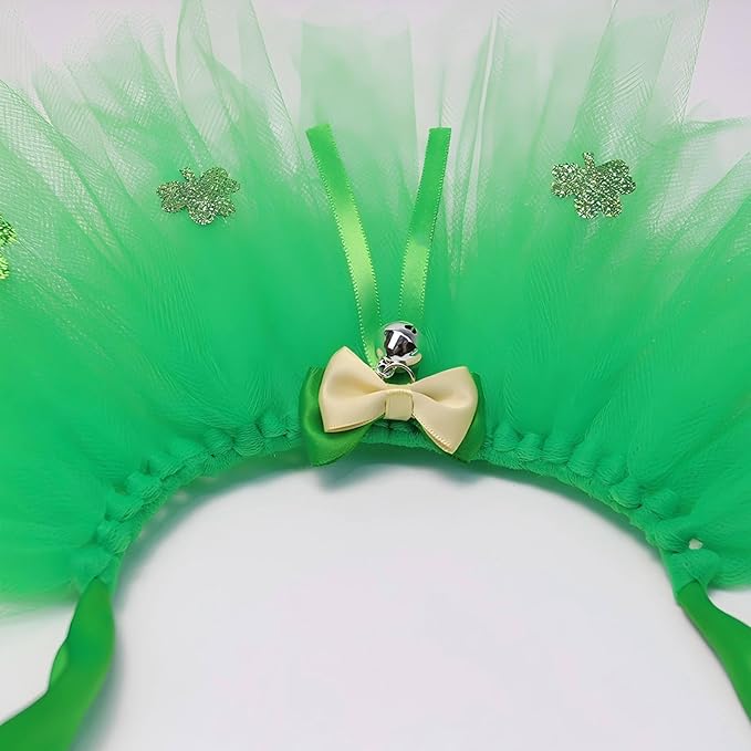 Disfraz para Perro St. Patrick's Day 2 Piezas Verde miniatura 4